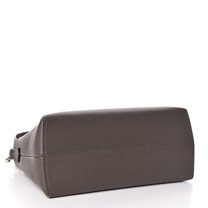 Fendi Vitello Dolce 4 Color Medium By The Way Boston Bag Carbone Grigio Polvere Multicolor 4 of 15