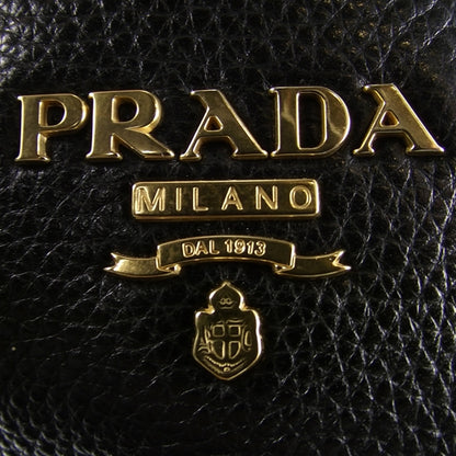 Prada Vitello Daino Double Pocket Shoulder Bag 7 of 9