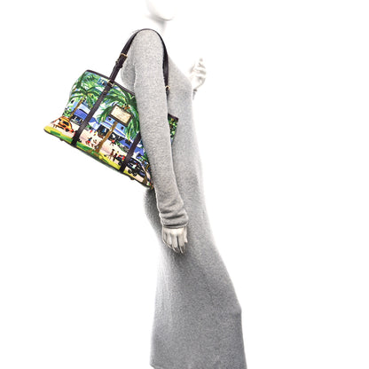 Louis Vuitton Canvas Printed Aventure Ailleurs Cabas PM 2 of 9