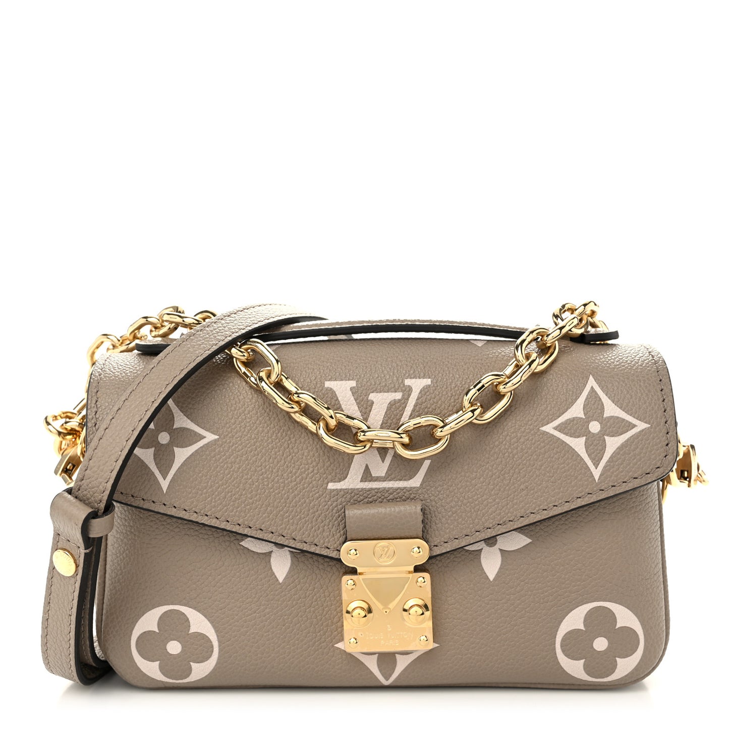 Empreinte Monogram Giant Pochette Metis East West Tourterelle Creme
