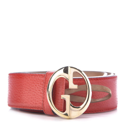 Gucci Calfskin 1973 Belt 90 36 Red 1 of 10