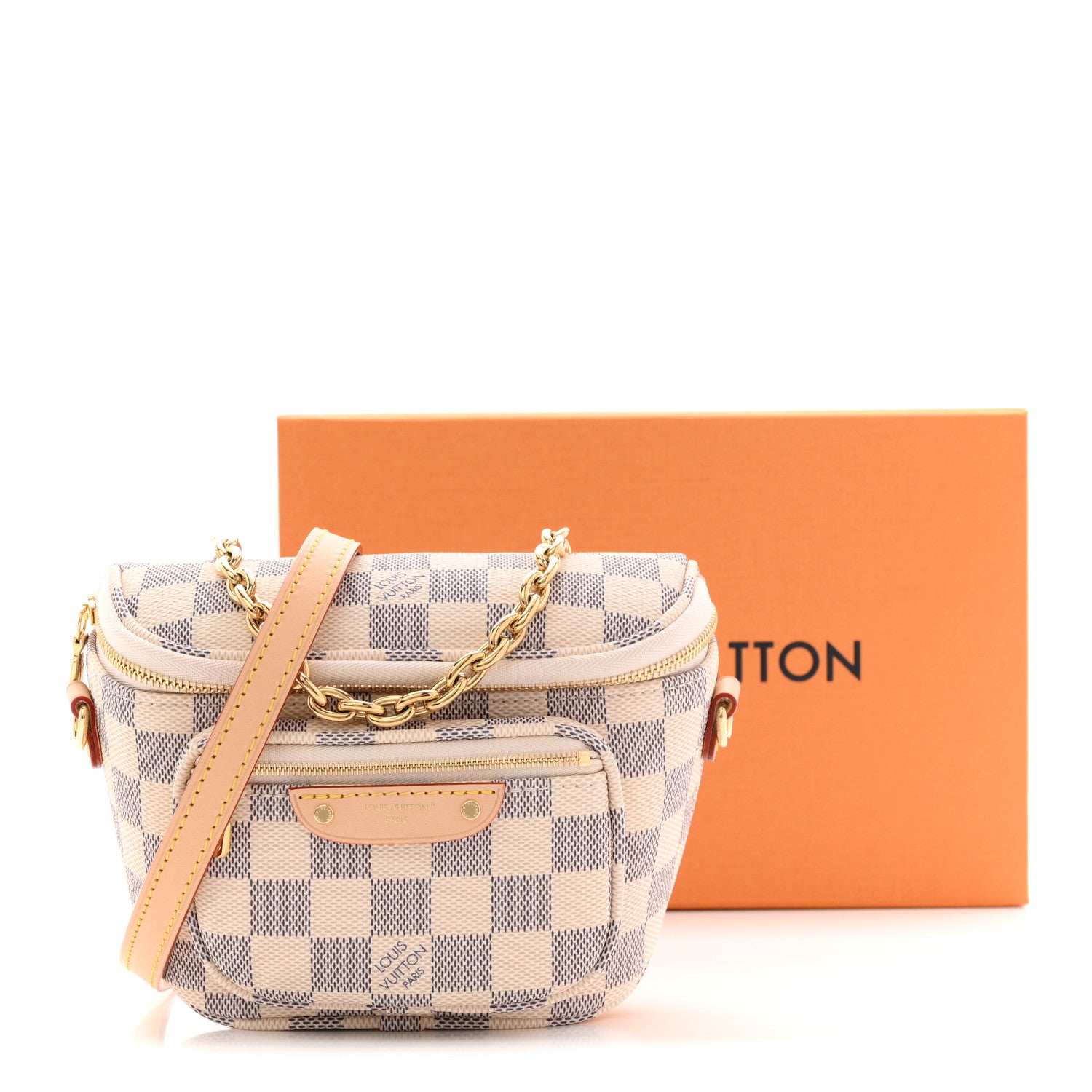 Louis Vuitton Damier Azur Mini Bumbag 10 of 10