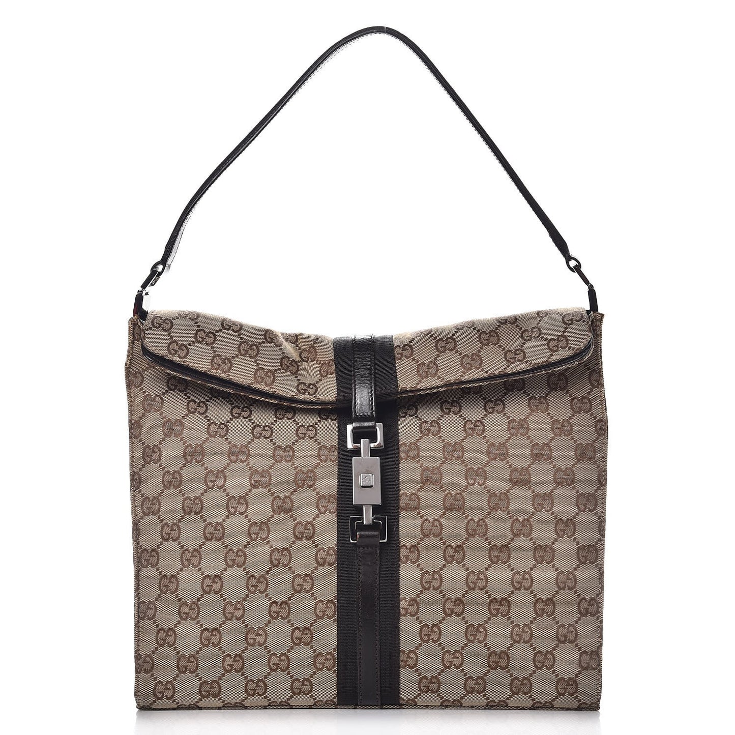 Monogram Shoulder Bag Brown