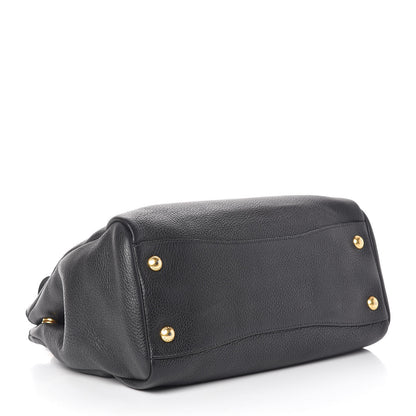 Prada Vitello Phenix Shopping Bag Black 5 of 23