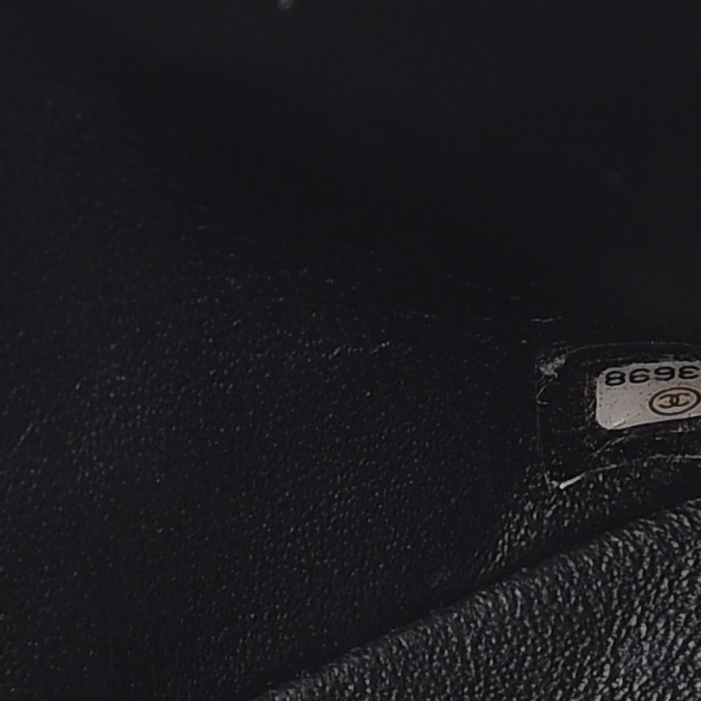 Lambskin Chevron Quilted Medium Double Flap So Black