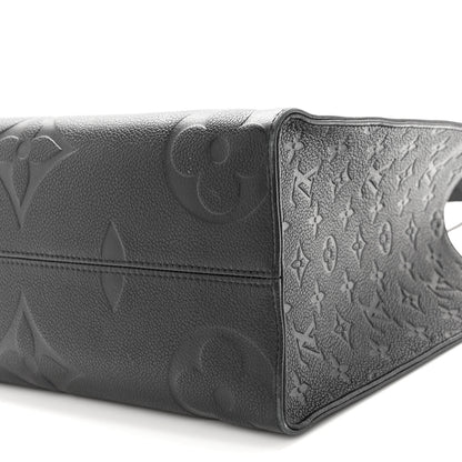 Louis Vuitton Empreinte Monogram Giant Onthego MM Black 9 of 9