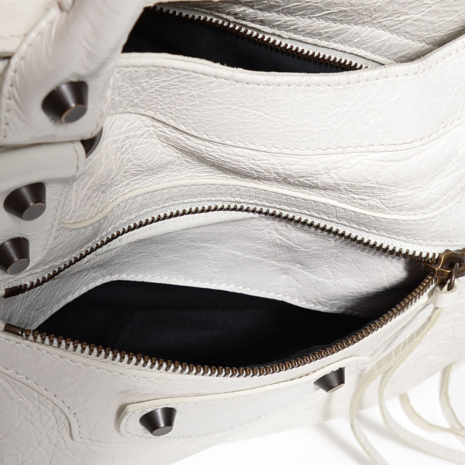 Balenciaga Agneau Classic Hardware Velo Creme Ivory 9 of 12