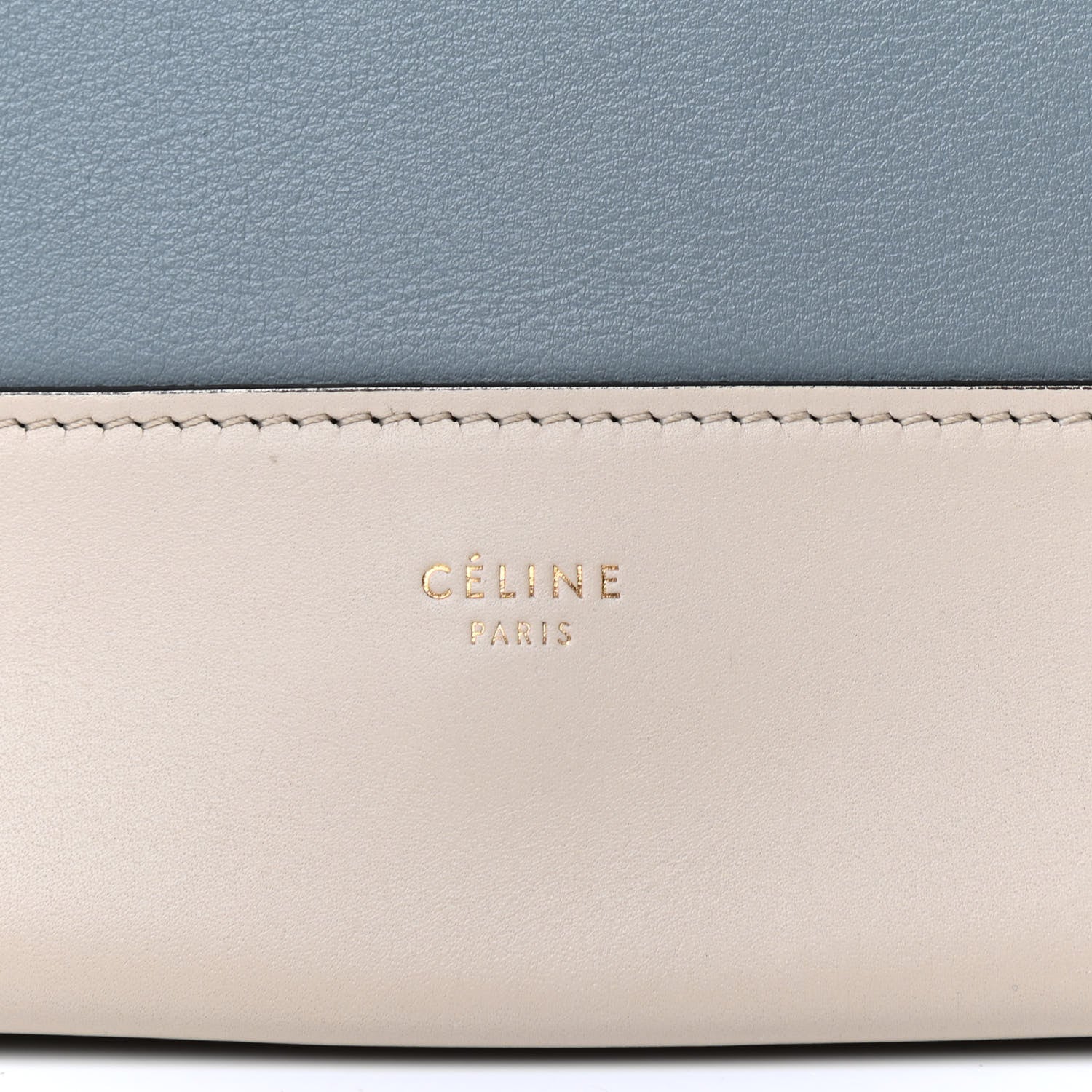Celine Shiny Smooth Calfskin Medium Frame Shoulder Bag Grege Storm 6 of 9