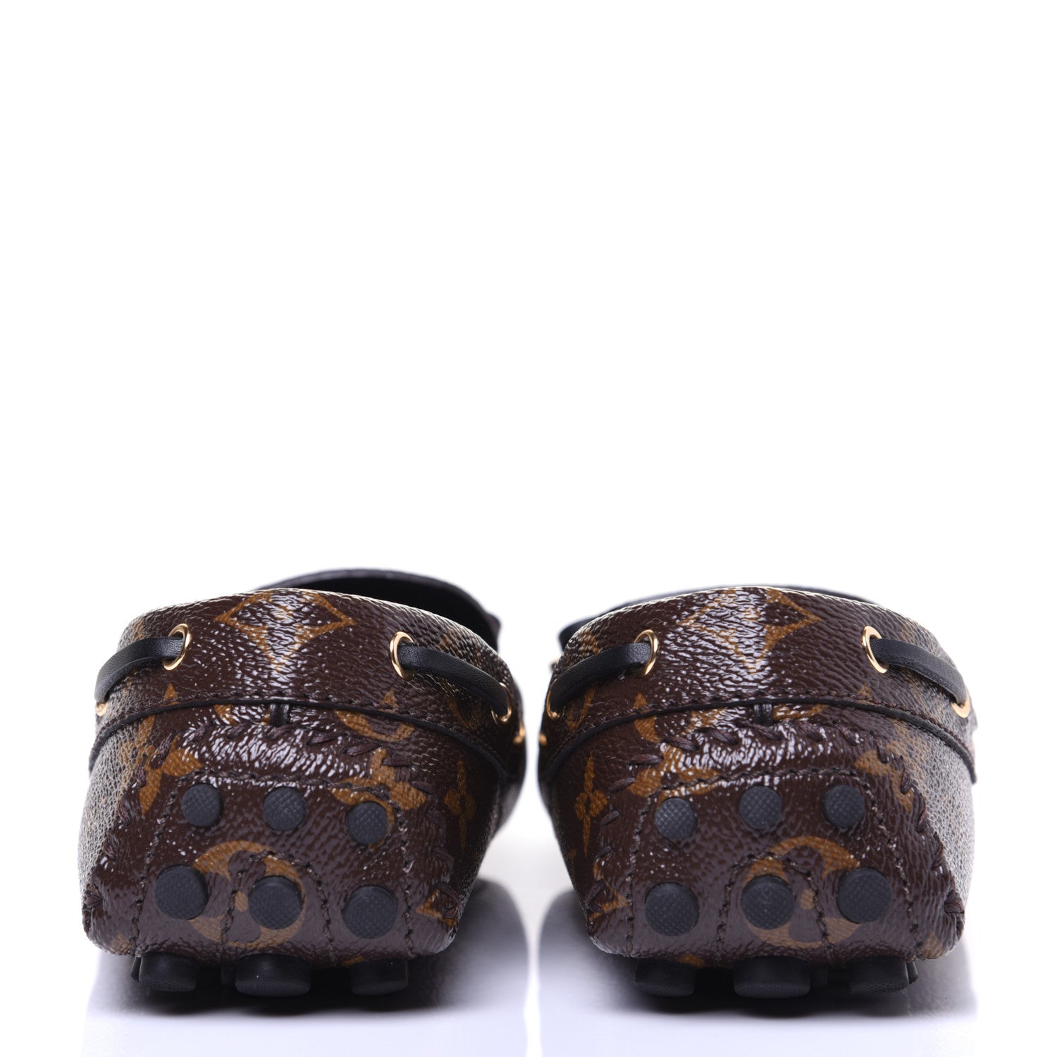 Louis Vuitton Patent Reverse Monogram Gloria Loafers 39 3 of 13