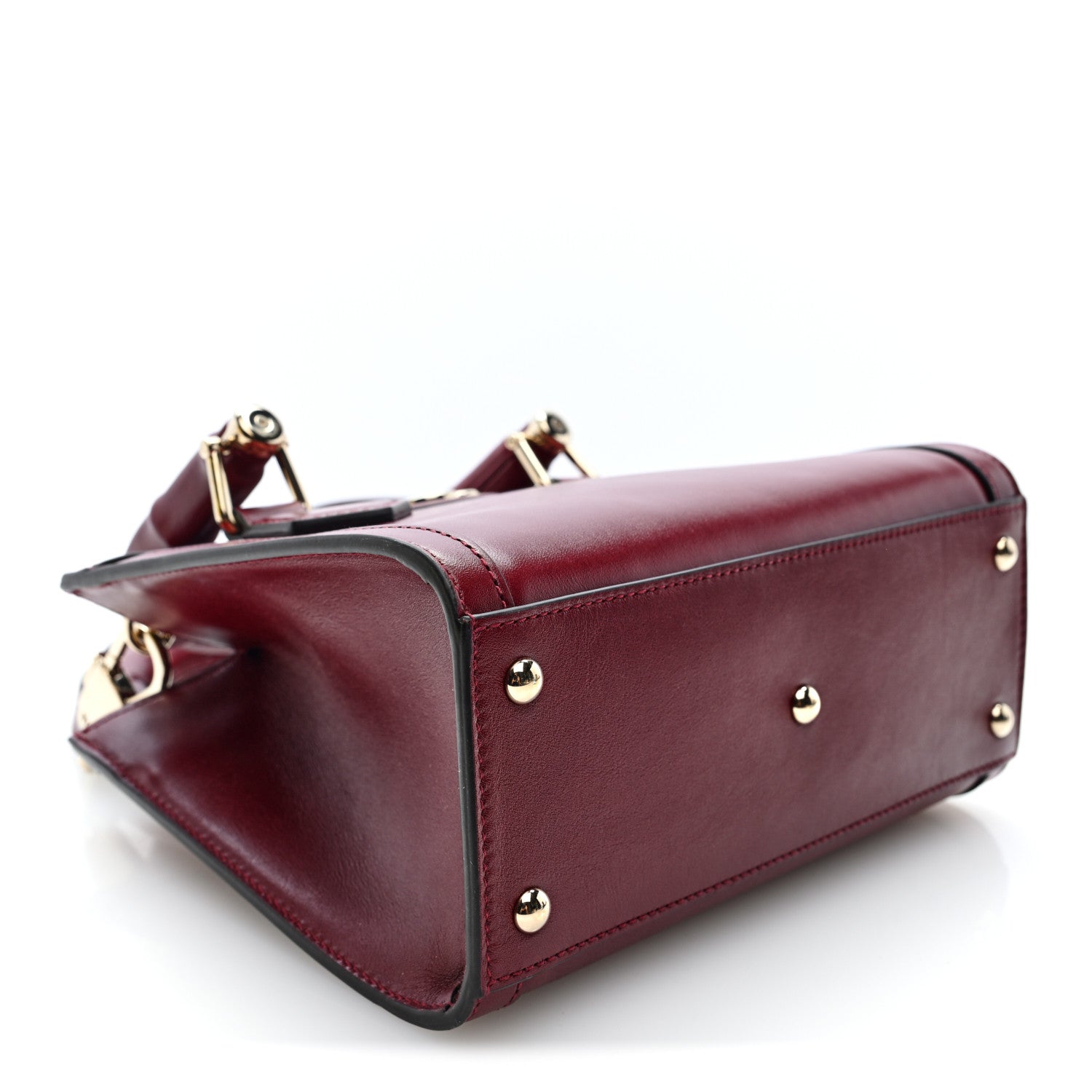 Gucci Sweetbread Calfskin Mini Diana Tote Bag Rosso Ancora 4 of 9