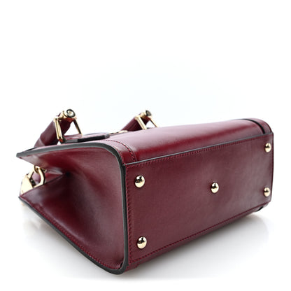 Gucci Sweetbread Calfskin Mini Diana Tote Bag Rosso Ancora 4 of 9