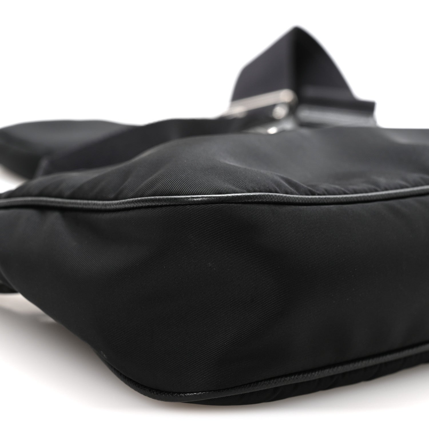 Prada Nylon Re-Edition 2005 Shoulder Bag Black 10 of 12