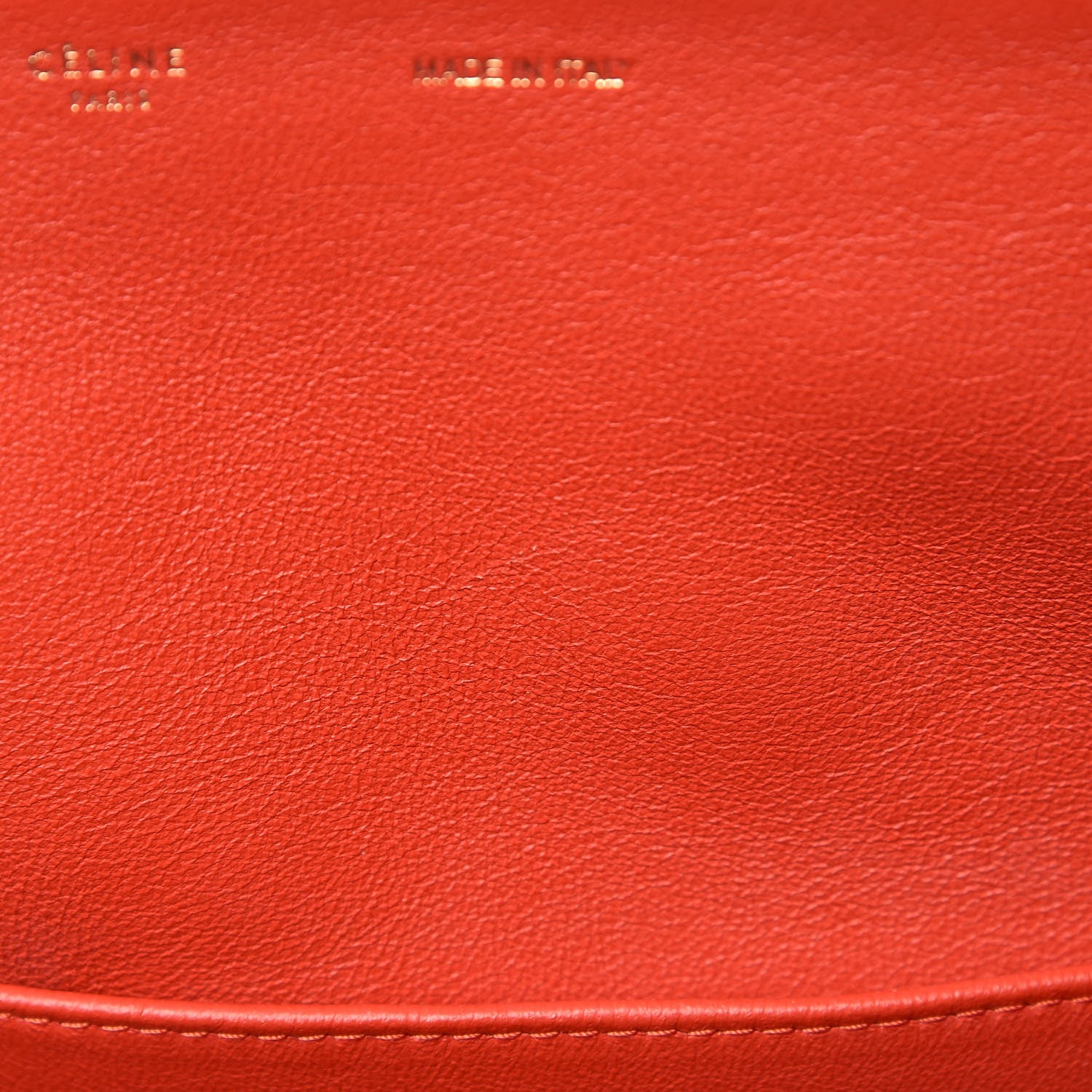Celine Calfskin Suede Tri-Color Double Zip Trapeze 10 of 24