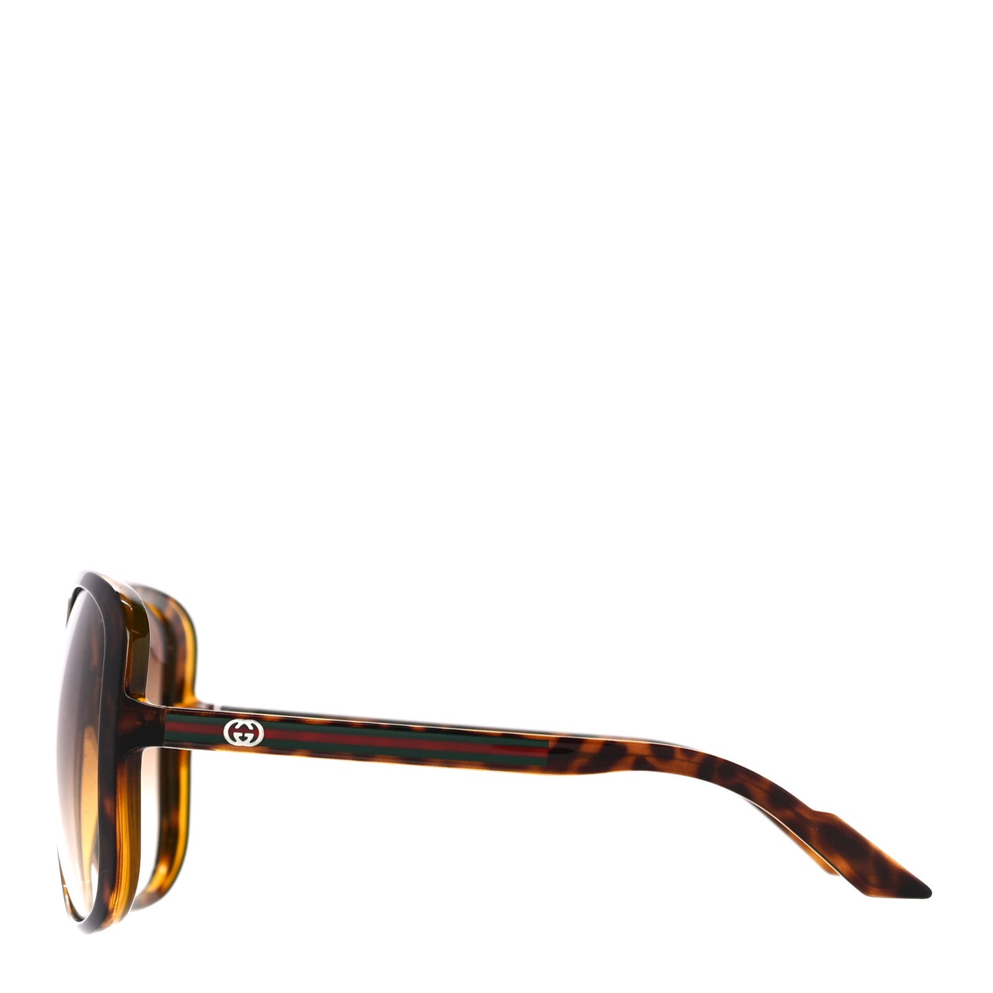 Oversized Web Sunglasses GG3157S Tortoise