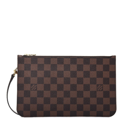 Louis Vuitton Damier Ebene Neverfull MM GM Pochette 1 of 10