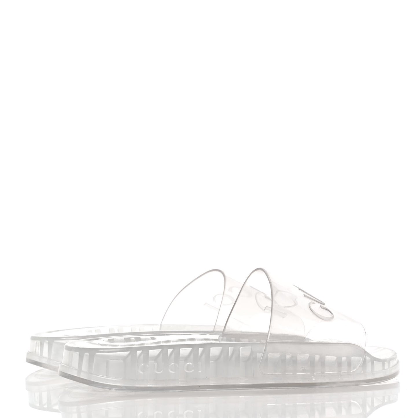Rubber Mens Pursuit Slide Sandals 9 Transparent