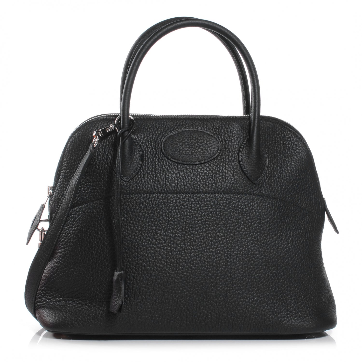 Hermes Taurillon Clemence Bolide 31 Black 1 of 9