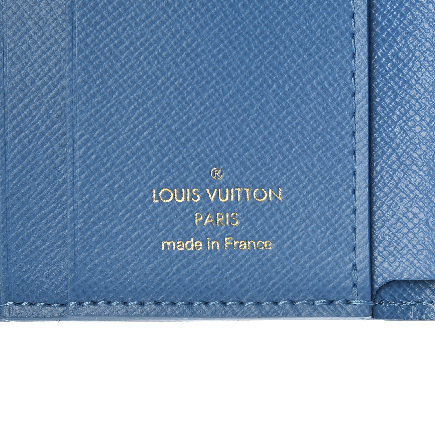 Louis Vuitton Monogram Zoe Wallet Blue Jean 6 of 8