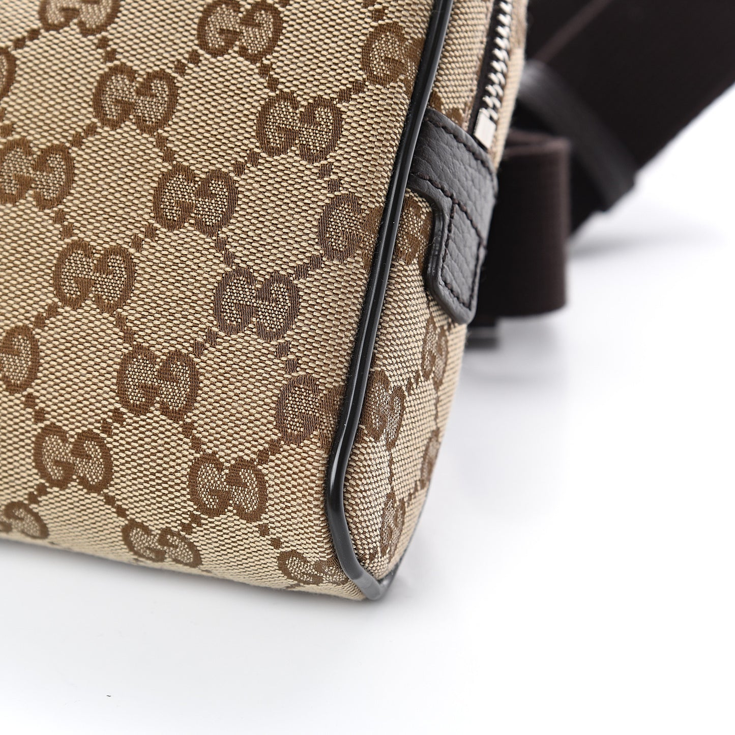 Monogram Belt Bag Dark Brown