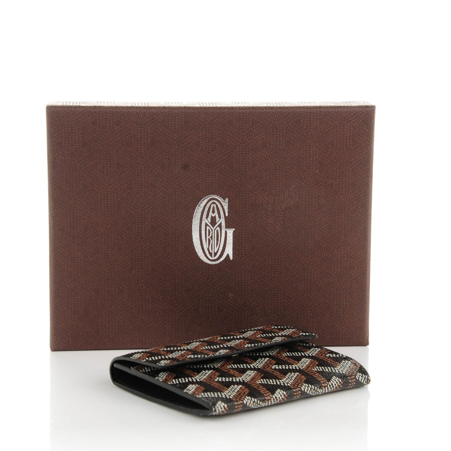 Goyardine Coin Purse Wallet Black