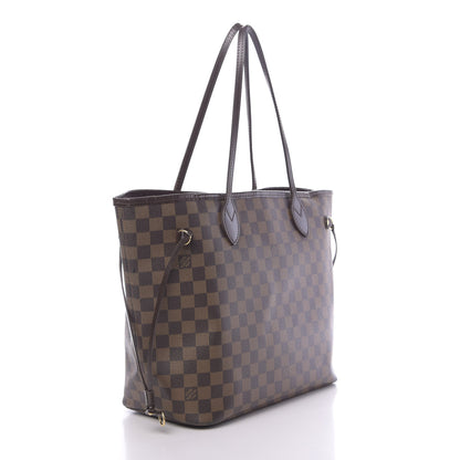 Louis Vuitton Damier Ebene Neverfull MM 3 of 10