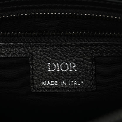 Christian Dior Oblique Jacquard Weekender 25 Blue Black 6 of 12