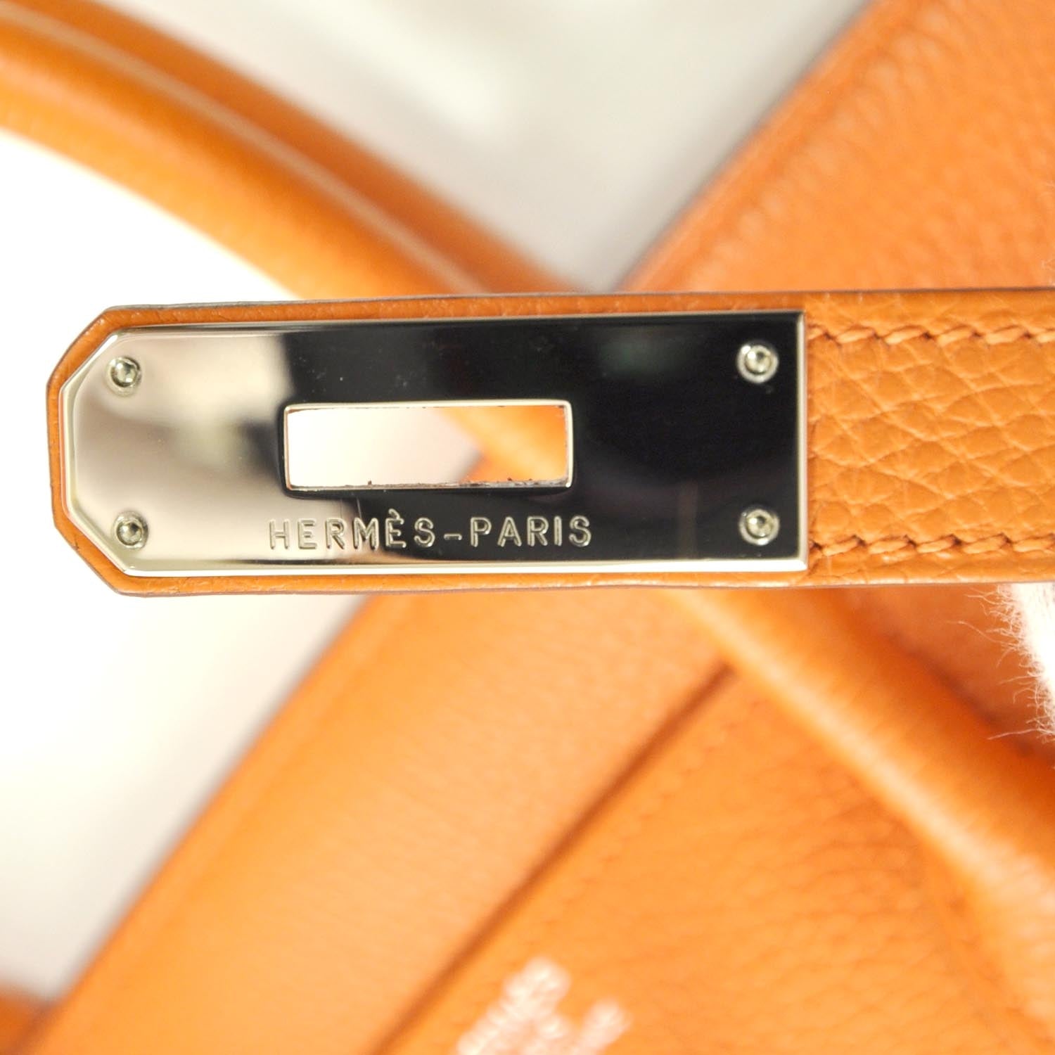 Hermes Togo Birkin 35 Orange 9 of 9