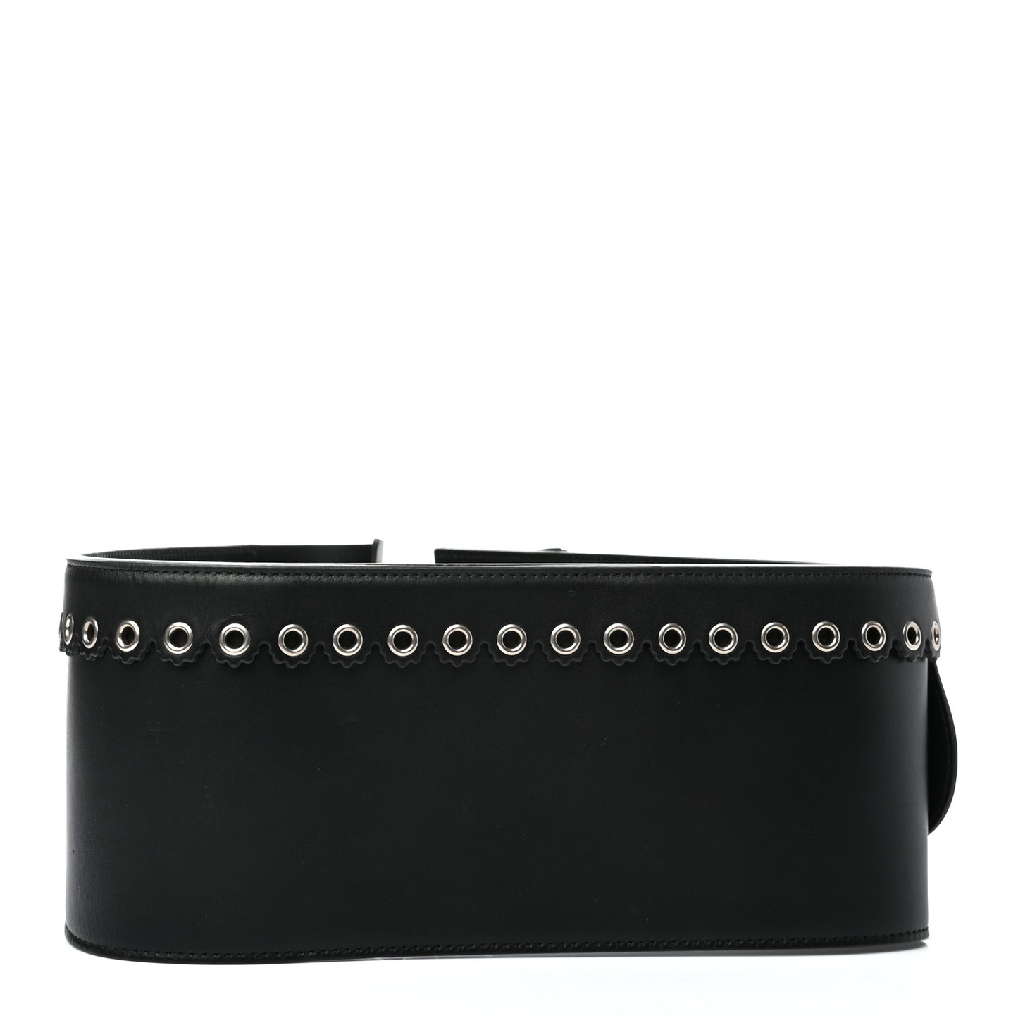 Calfskin Saddle Belt 85 Black