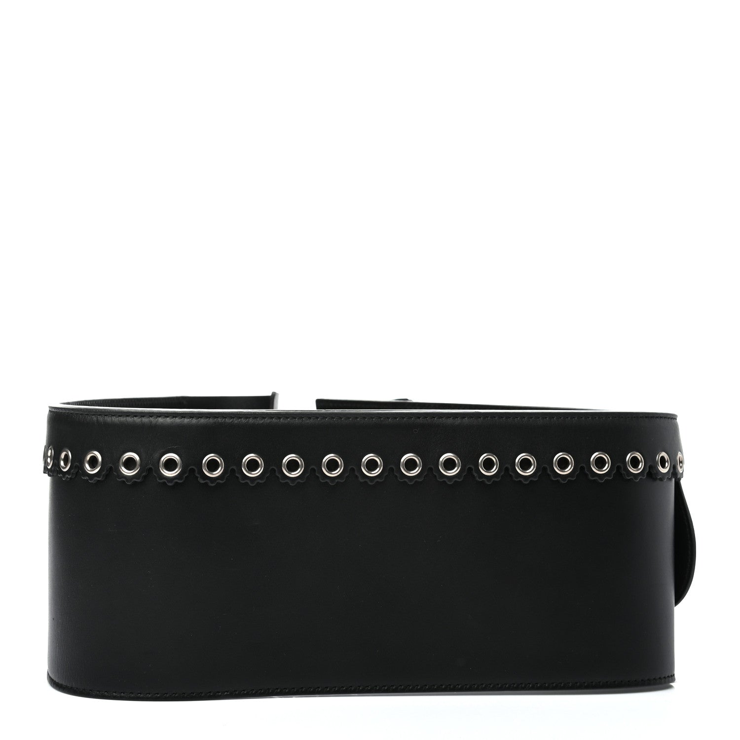 Christian Dior Calfskin Saddle Belt 85 Black 2 of 5