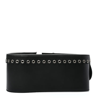 Christian Dior Calfskin Saddle Belt 85 Black 2 of 5