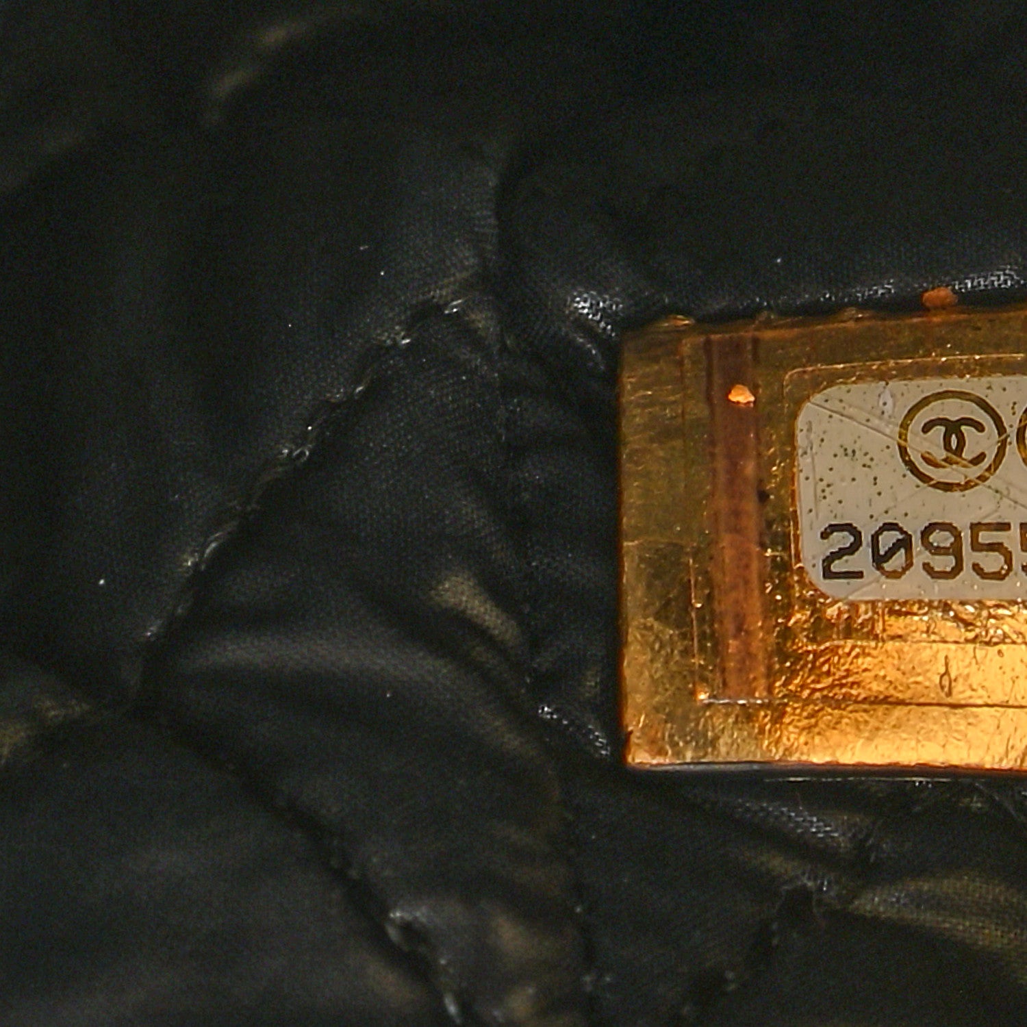 Chanel Metallic Lambskin Small Feminine Pouch Clutch Gold 7 of 7