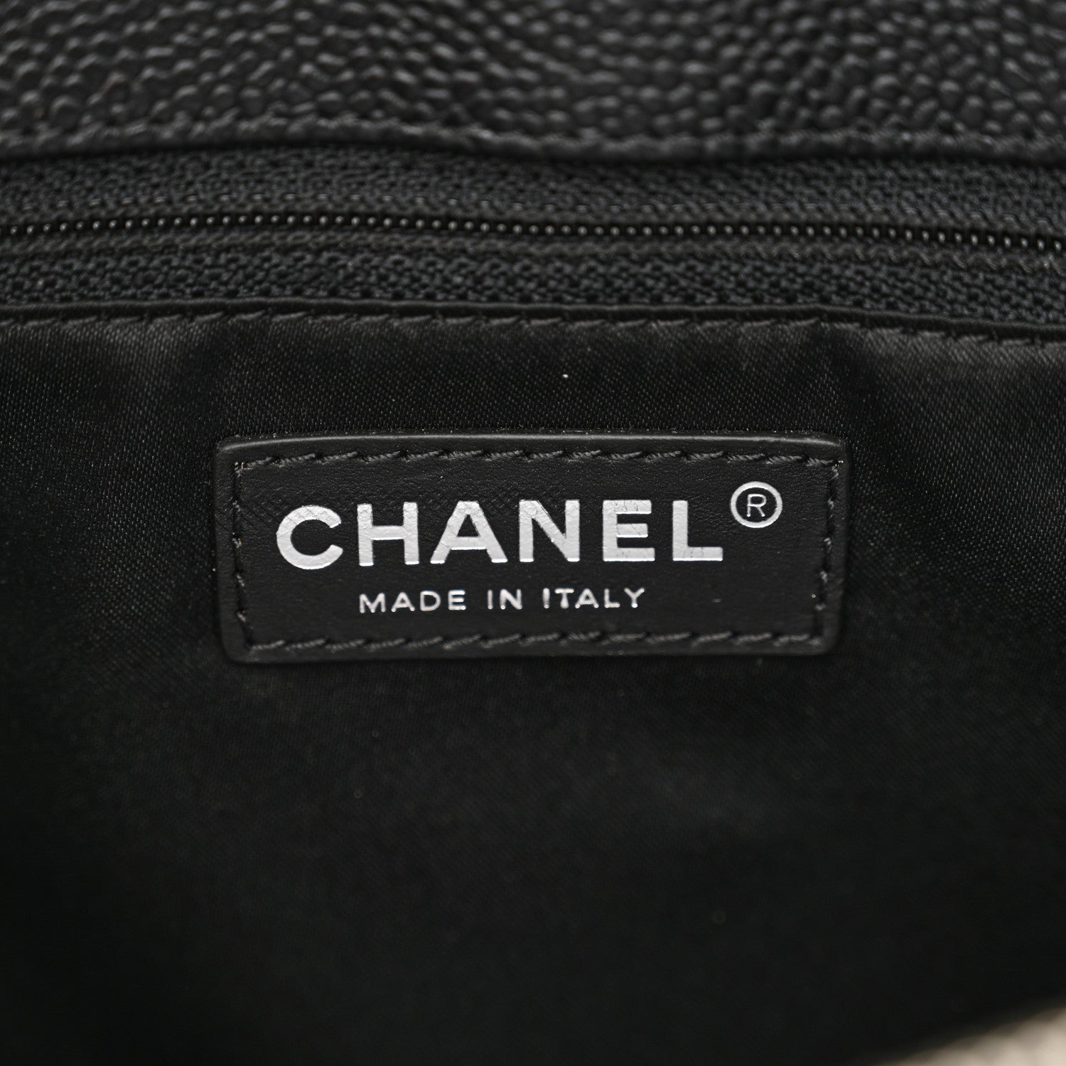 Chanel Caviar Quilted Grand Shopping Tote GST Black 6 of 11