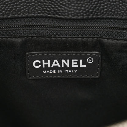 Chanel Caviar Quilted Grand Shopping Tote GST Black 6 of 11