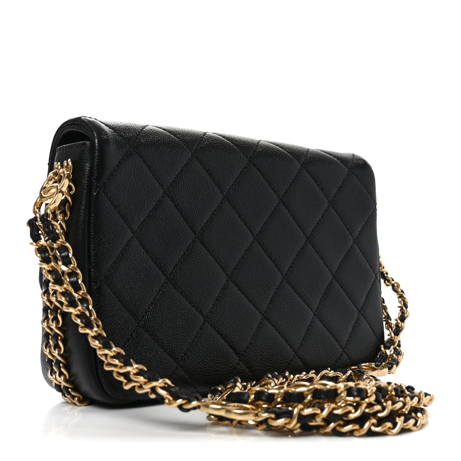 Chanel Caviar Quilted Mini CC You Flap Black 3 of 10