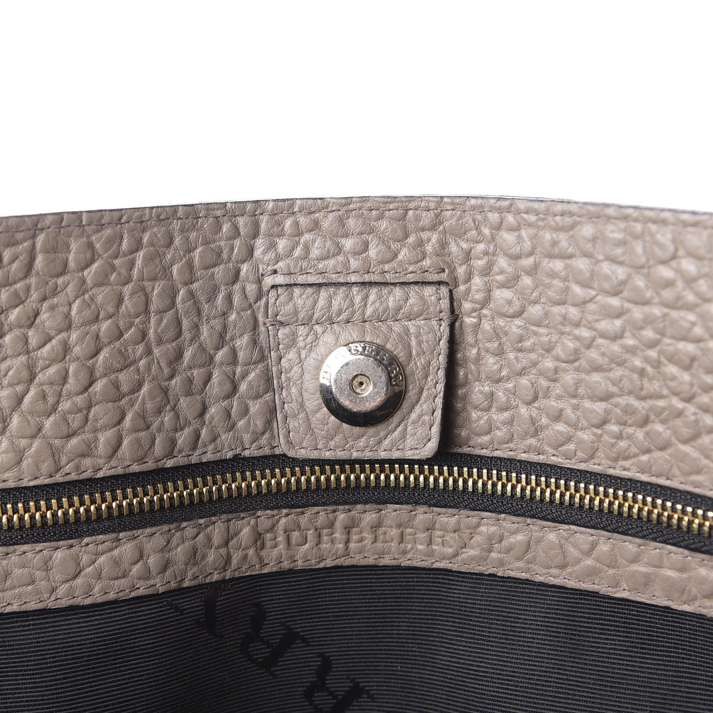 Heritage Grain Medium Woodbury Tote Pale Taupe