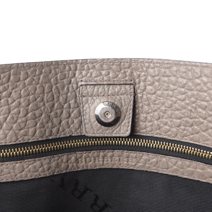 Burberry Heritage Grain Medium Woodbury Tote Pale Taupe 5 of 12