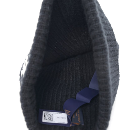 Louis Vuitton Wool LV Headline Beanie Hat Black 4 of 5
