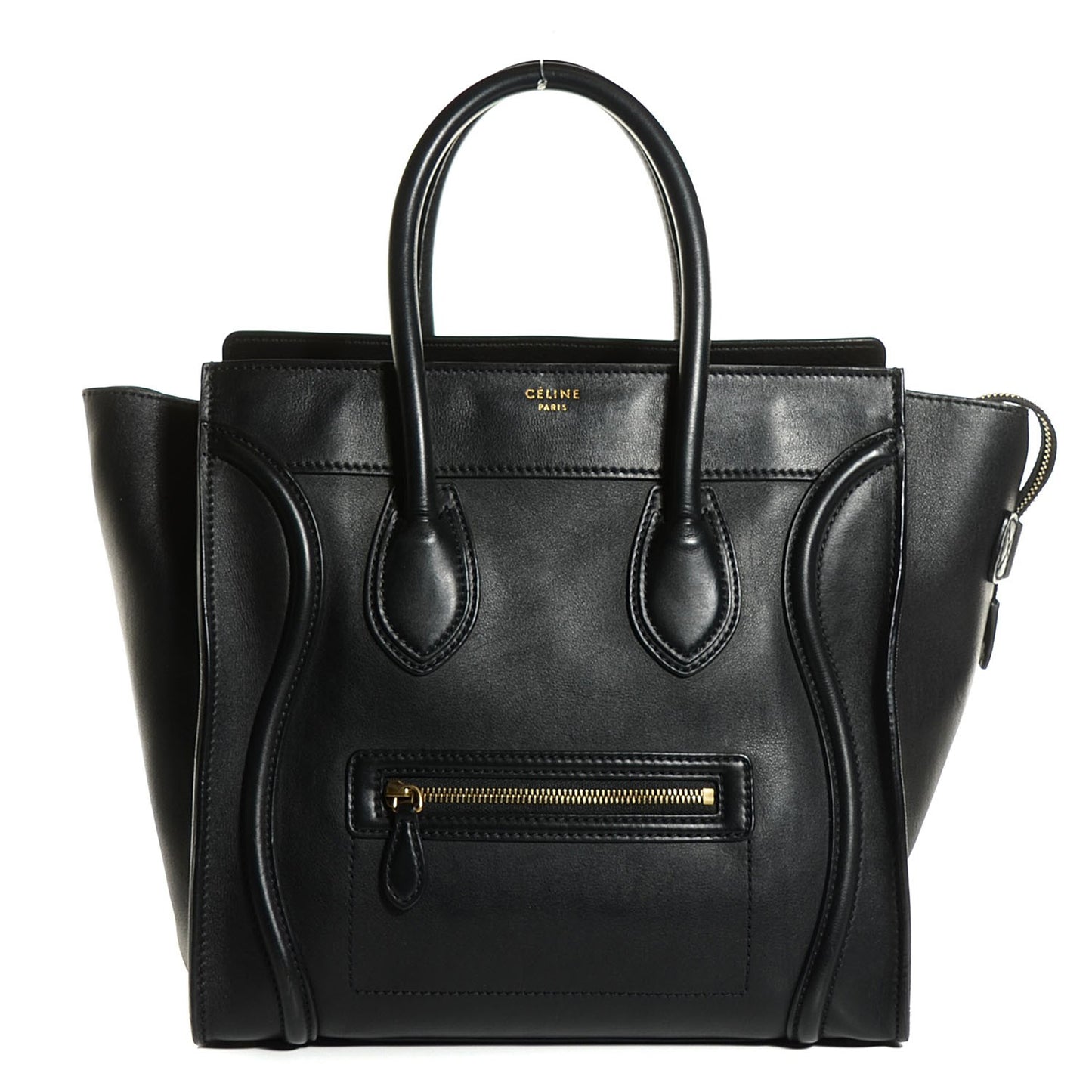 Smooth Calfskin Mini Luggage Black