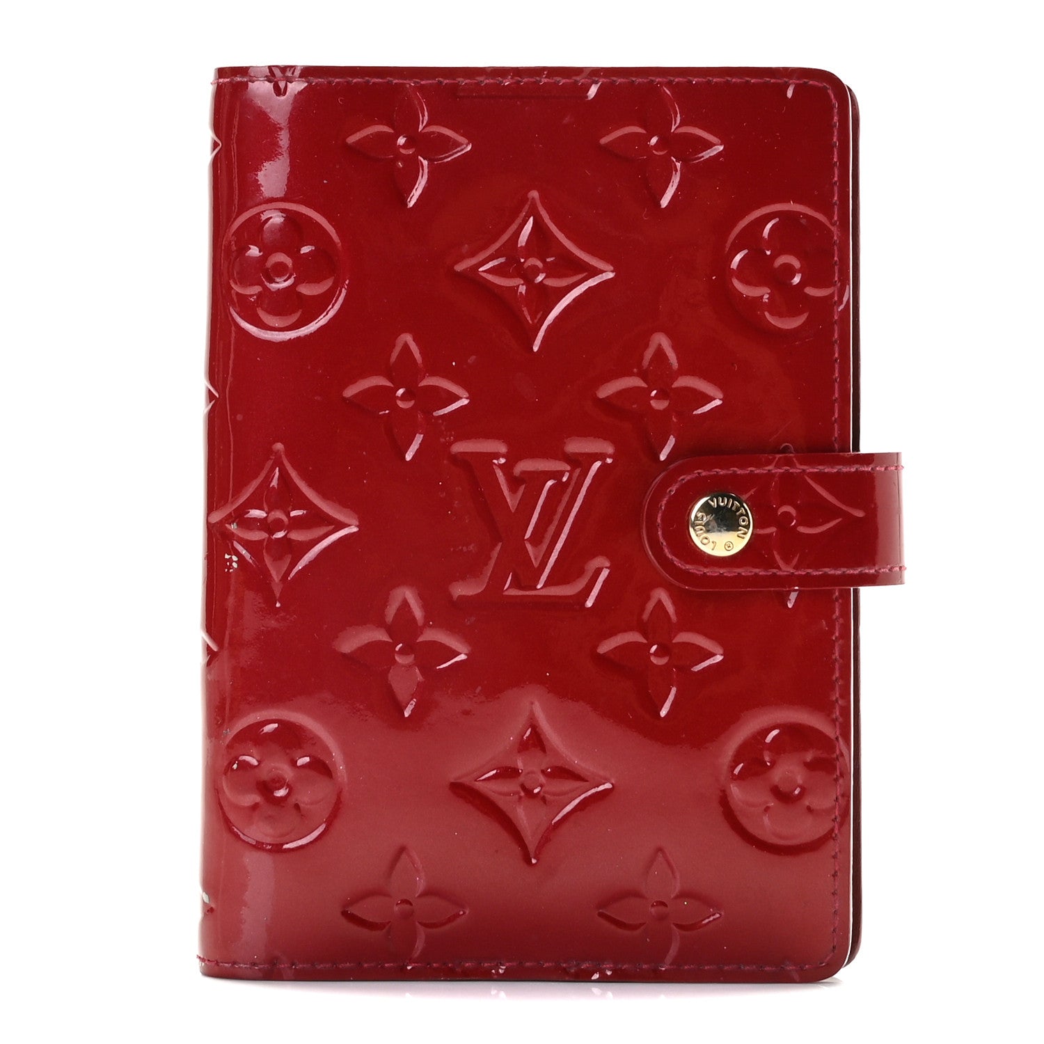 Louis Vuitton Vernis Small Ring Agenda Cover Pomme D'Amour 1 of 12