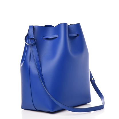 Mansur Gavriel Calfskin Bucket Bag Royal 4 of 9