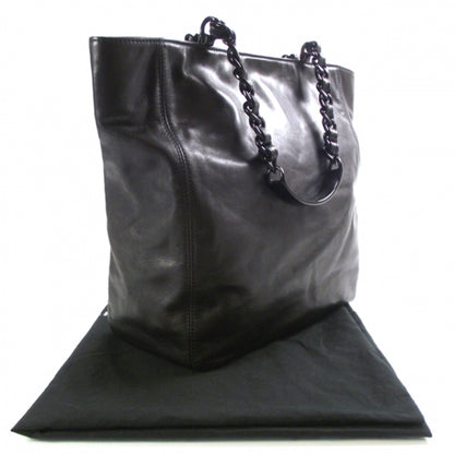 Chanel Lambskin Large CC Stitched Tote Black 3 of 12