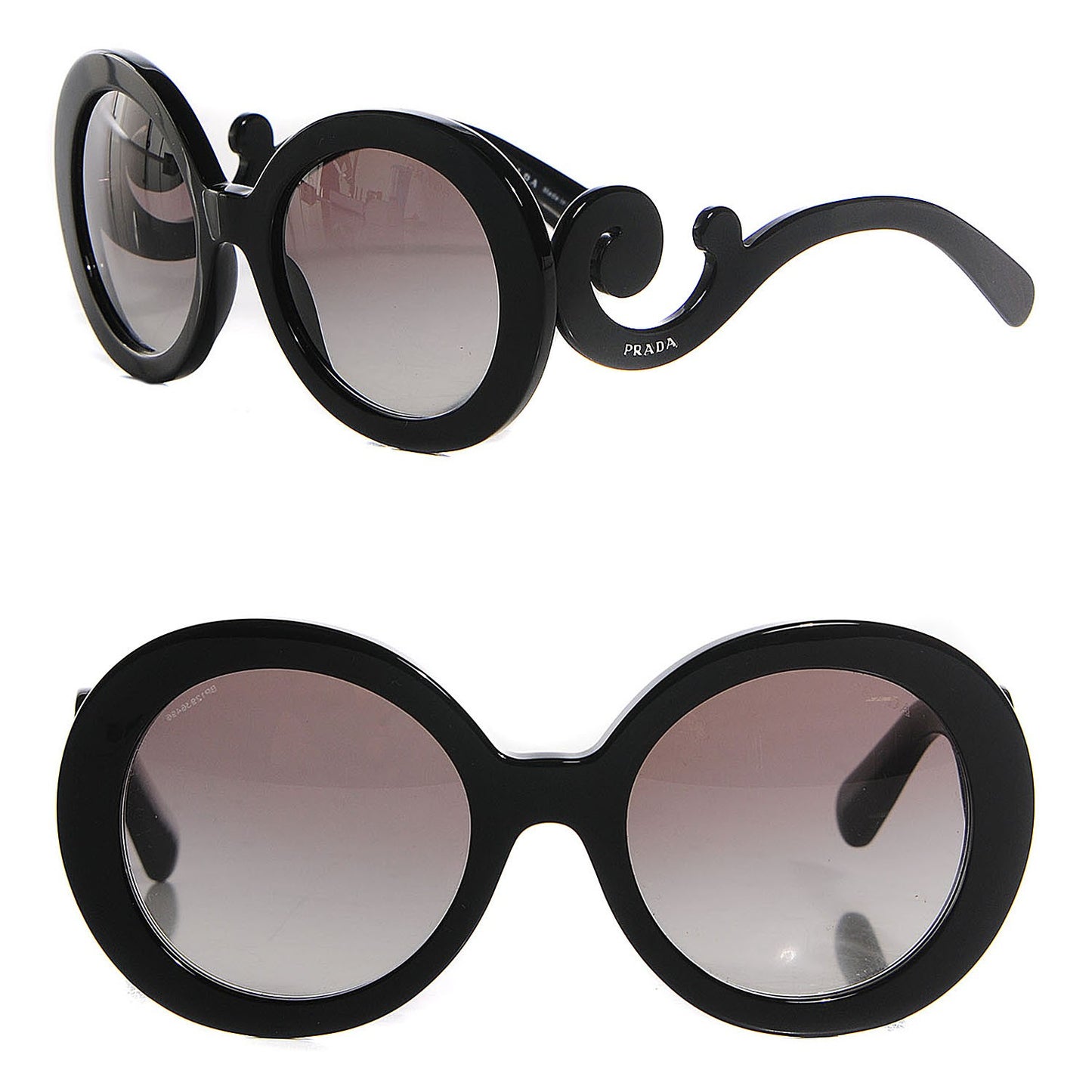 Baroque Sunglasses SPR 27N Black