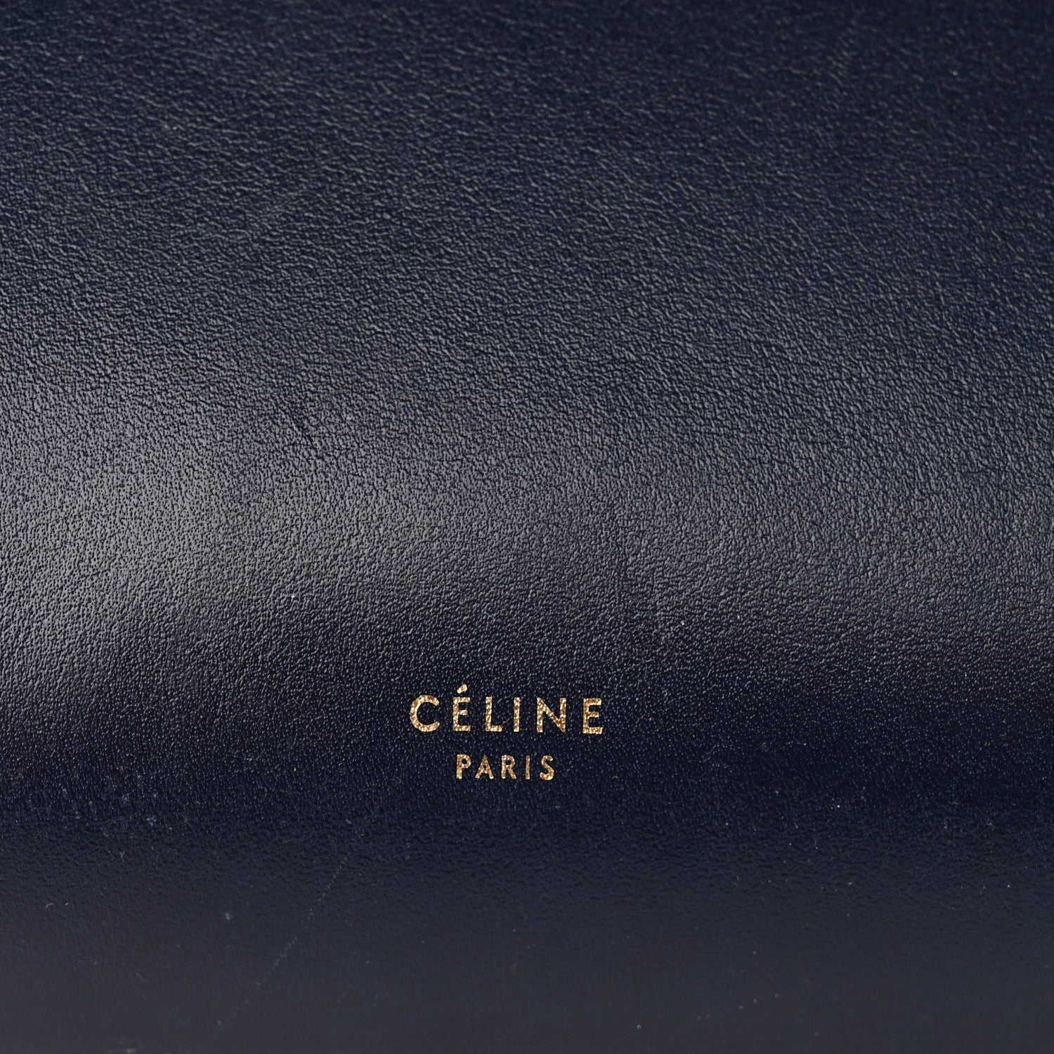 Celine Smooth Calfskin Large Bi-Color Belt Bag Midnight 9 of 12