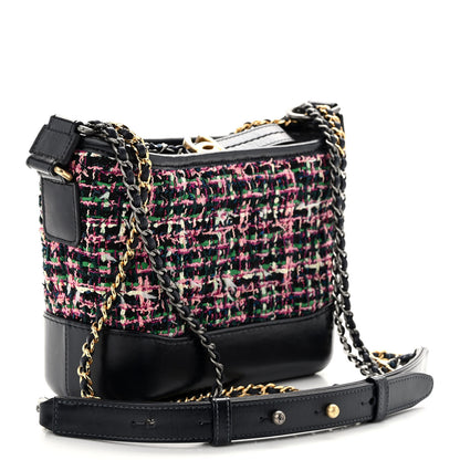Chanel Tweed Calfskin Small Gabrielle Hobo Multi 3 of 10
