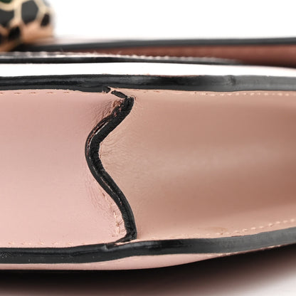 Bulgari Calfskin Small Serpenti Forever Snake Strap Crossbody Bag Light Pink 11 of 14