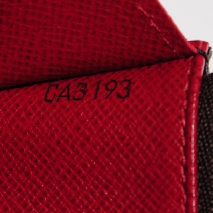 Louis Vuitton Monogram Emilie Wallet Red 8 of 8
