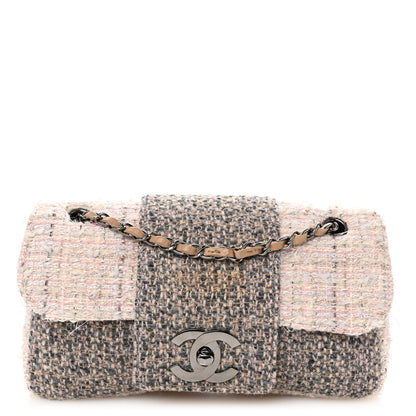 Chanel Tweed Medium Fantasy Flap Grey 1 of 12