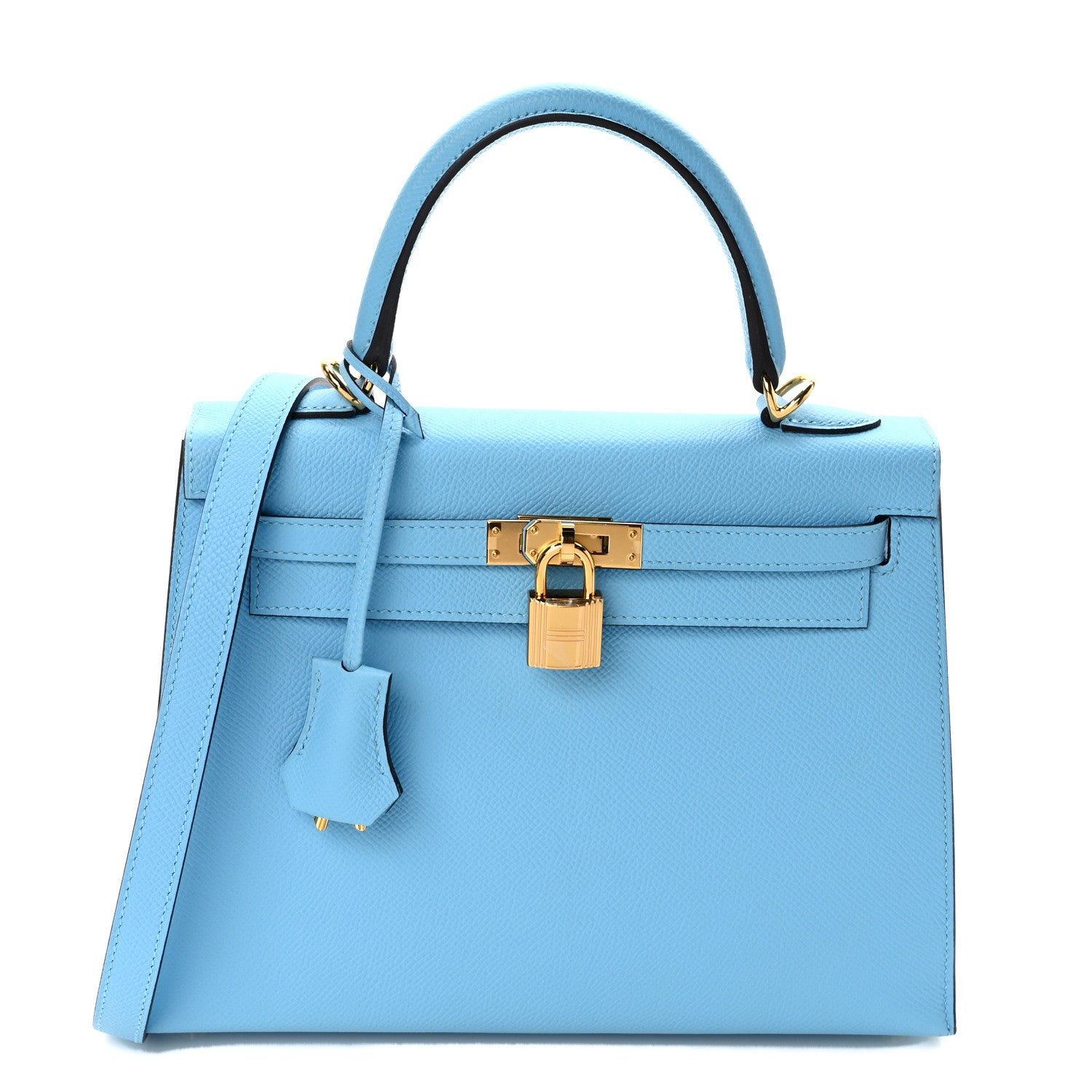 Hermes Epsom Kelly Sellier 25 Celeste 1 of 10