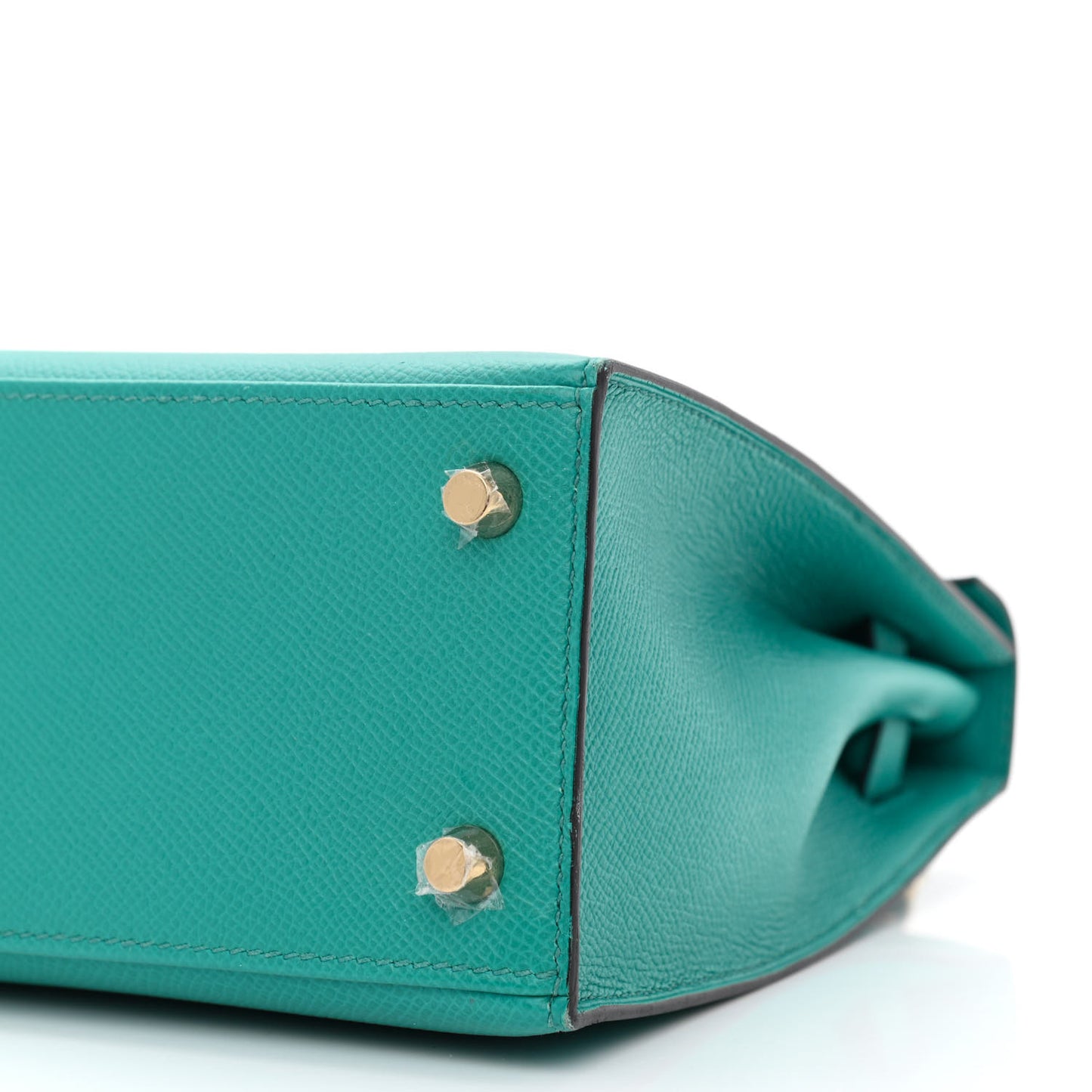 Epsom Kelly Sellier 25 Bleu Paon