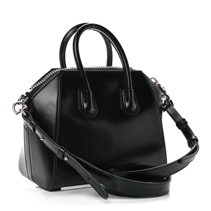 Givenchy Shiny Lord Calfskin Mini Antigona Black 3 of 10